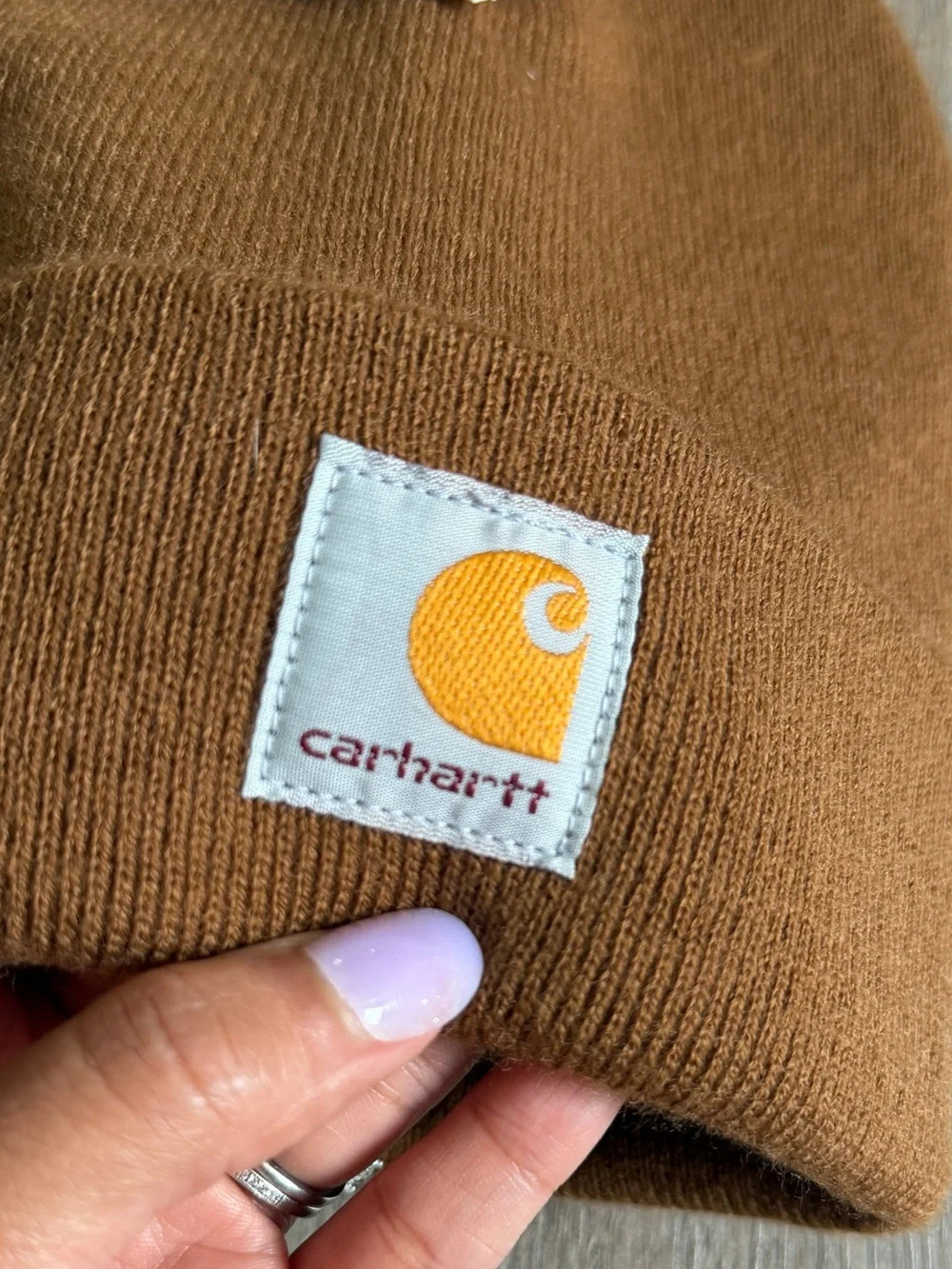 Carhartt Toddler Brown Beanie NWT
